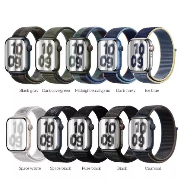 Hoco iWatch WA02 Original series loop-type nylon strap(38/40/41mm) milky white