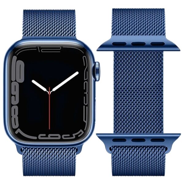 6931474786401 Hoco iWatch WA03 Simple beauty series milanese steel strap(38/40/41mm) blue