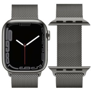 Hoco iWatch WA03 Simple beauty series milanese steel strap(42/44/45/49mm) graphite