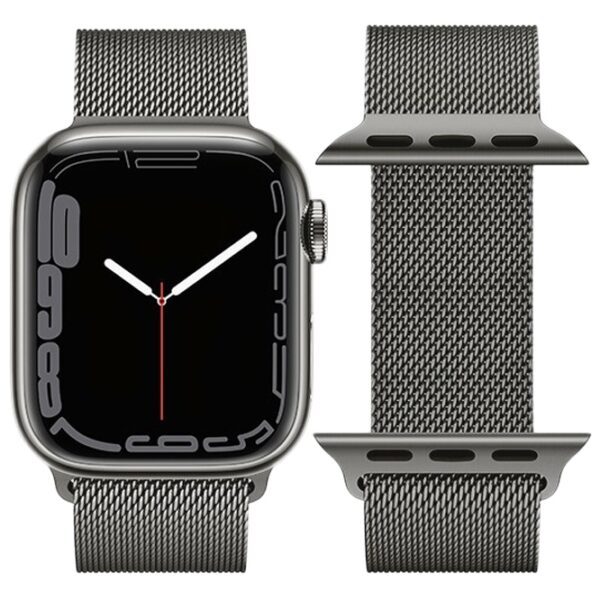 Hoco iWatch WA03 Simple beauty series milanese steel strap(42/44/45/49mm) graphite