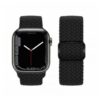 Hoco iWatch WA05 Jane Eyre series sliding buckle ultra-thin nylon strap(38/40/41mm) black