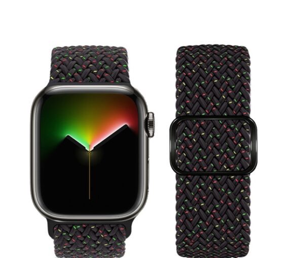 Hoco iWatch WA05 Jane Eyre series sliding buckle ultra-thin nylon strap(38/40/41mm) cold sea blue