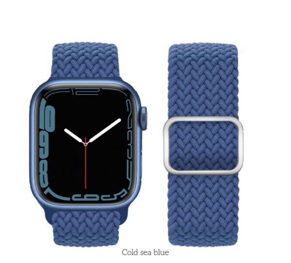 Hoco iWatch WA05 Jane Eyre series sliding buckle ultra-thin nylon strap(42/44/45/49mm) star black