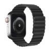 6931474787279 Hoco iWatch WA07 Flexible series magnetic silicone chain strap(42/44/45/49mm) black