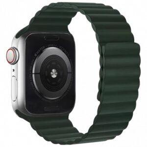 Hoco iWatch WA07 Flexible series magnetic silicone chain strap(42/44/45/49mm) green