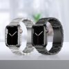 6931474787873 Hoco iWatch WA10 Grand series three-bead steel strap(42/44/45/49mm) silver