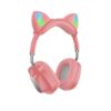 Hoco ESD13 Skill cat ear BT headphones pink