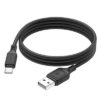 Hoco X90 Cool silicone charging data cable for Type-C black