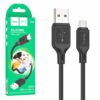 Hoco X90 Cool silicone charging data cable for Type-C black
