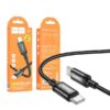 Hoco X91 Radiance 60W charging data cable for Type-C to Type-C(L=3M) black