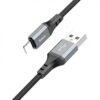 Hoco X92 Honest silicone charging data cable for iP(L=3M) black