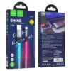 Hoco U112 Shine charging data cable for iP gray