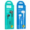 6931474789198-2 Hoco M104 Gamble universal earphones with mic black