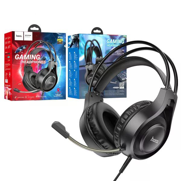 Hoco W106 Tiger gaming headset black