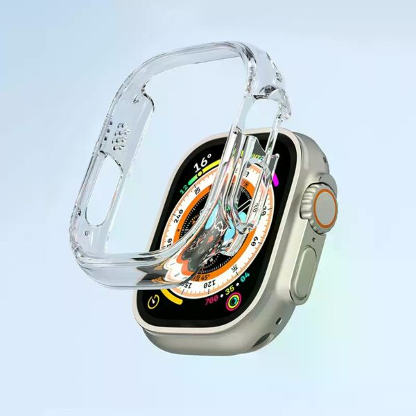 6931474789730-2 Hoco iWatch Ultra WS5 Guardian series hollow protective case(49mm) black