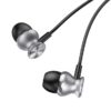 Hoco M106 Fountain metal universal earphones with microphone metal gray