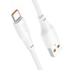 Hoco X93 Force 100W fast charging data cable Type-C(L=1M) white