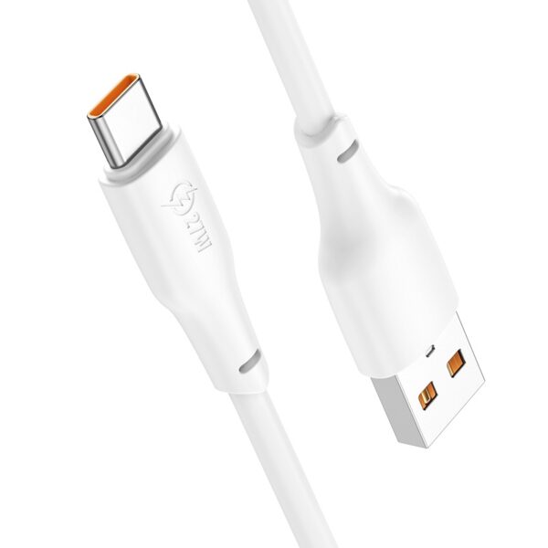 Hoco X93 Force 100W fast charging data cable Type-C(L=1M) white