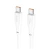Hoco X93 Force 240W fast charging data cable Type-C to Type-C(L=2M) white