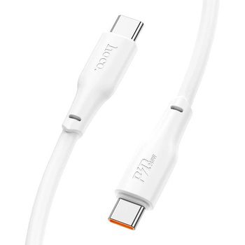 Hoco X93 Force 240W fast charging data cable Type-C to Type-C(L=2M) white