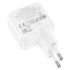 Hoco C111A Lucky dual-port PD30W+QC3.0 charger(EU) white