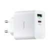 Hoco C113A Awesome PD65W dual port(1A1C) charger(EU) white