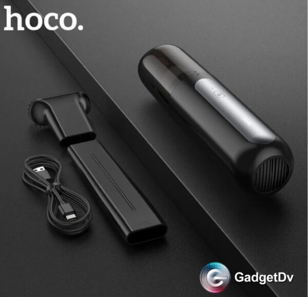 Hoco ZP1 Cool portable car vacuum cleaner black gray