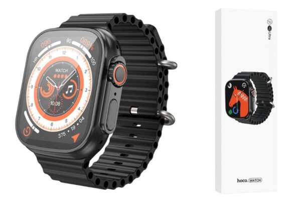 Hoco Y12 Ultra smart sports watch(call version) black