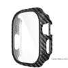Hoco iWatch Ultra WS6 Shadow series film Integrated protective case(49mm) carbon fiber pattern