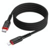Hoco X59 Victory PD charging data cable iP(L=2M) black