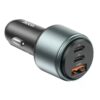 6931474795113 Hoco NZ9 Galloper 95W three-port(2C1A) car charger black