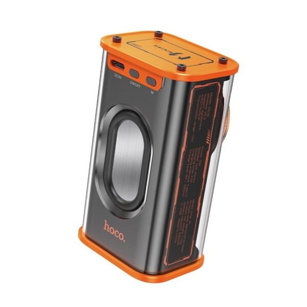 Hoco DS38 Mech transparent BT speaker orange
