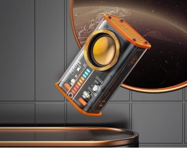 Hoco DS38 Mech transparent BT speaker orange