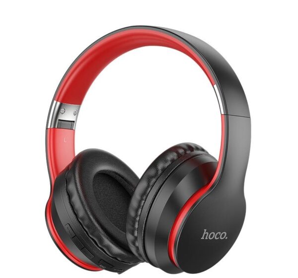 Hoco ESD16 Excellent BT headphones black red