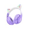 Hoco W42 Cat ears BT headphones cherry blossom