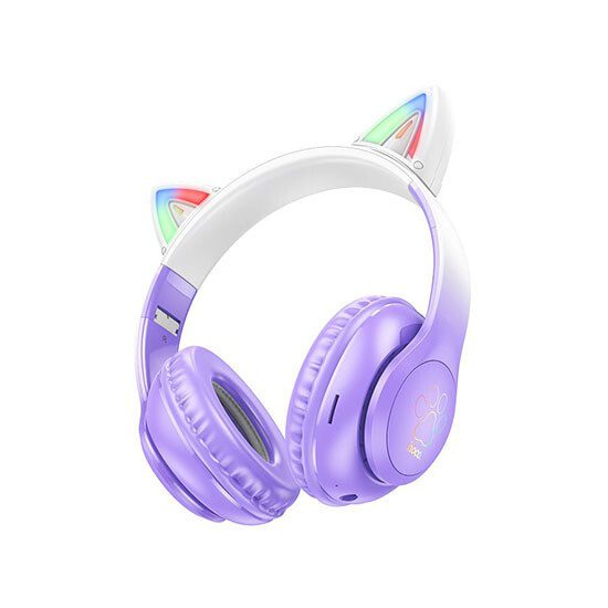 Hoco W42 Cat ears BT headphones cherry blossom