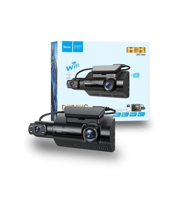 6931474795885-6 Hoco DI07 Max Driving recorder(WIFI version) black