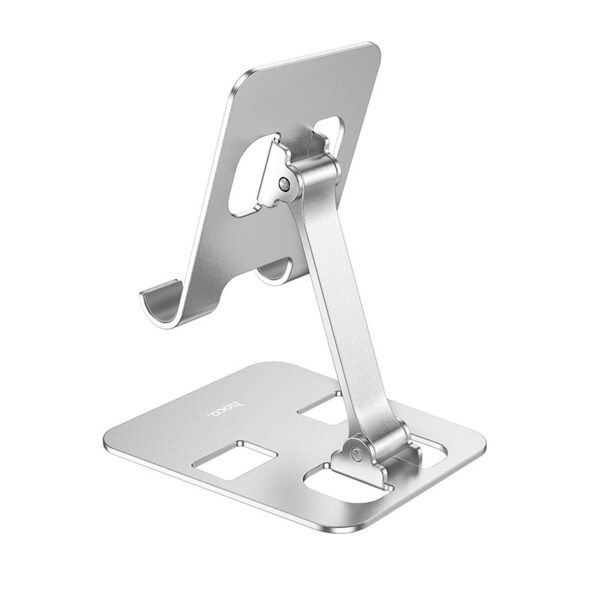 Hoco DH14 High metal folding desktop stand silver
