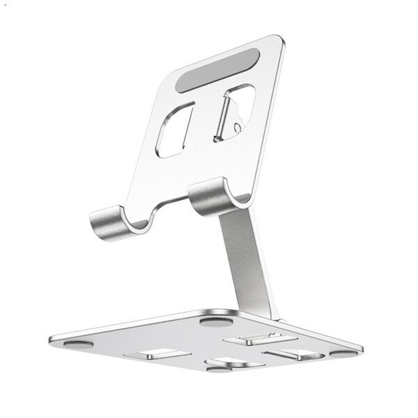 Hoco DH14 High metal folding desktop stand silver