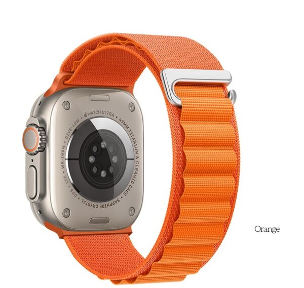 Hoco WA20 Climbing series alpine loop nylon strap(38/40/41mm) orange