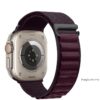 Hoco WA20 Climbing series alpine loop nylon strap(42/44/45/49mm) purple cherry