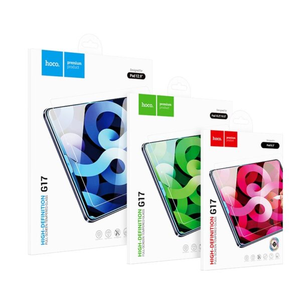 6931474799357 Hoco Shield series full-screen high-definition tempered glass for Pad 10.2/10.5-inches(G17) transpar