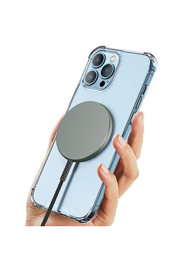 Wiwu Transparent Magnetic Wireless Charger M14 Transparent