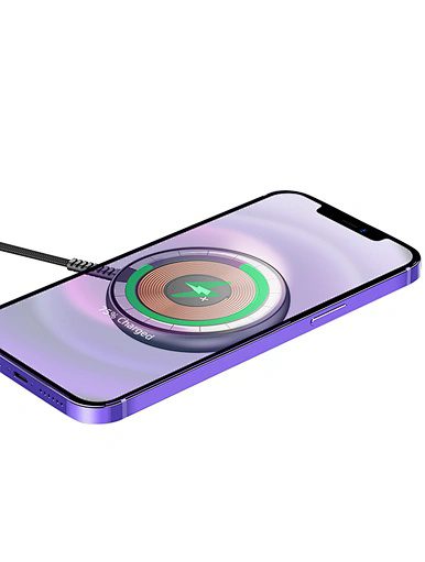 Wiwu Transparent Magnetic Wireless Charger M14 Transparent
