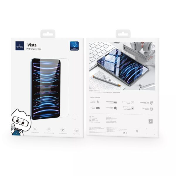 6936686412322-2 Wiwu iVista/Tempered Glass Protector GQ-003 10.9''&11'' transparent
