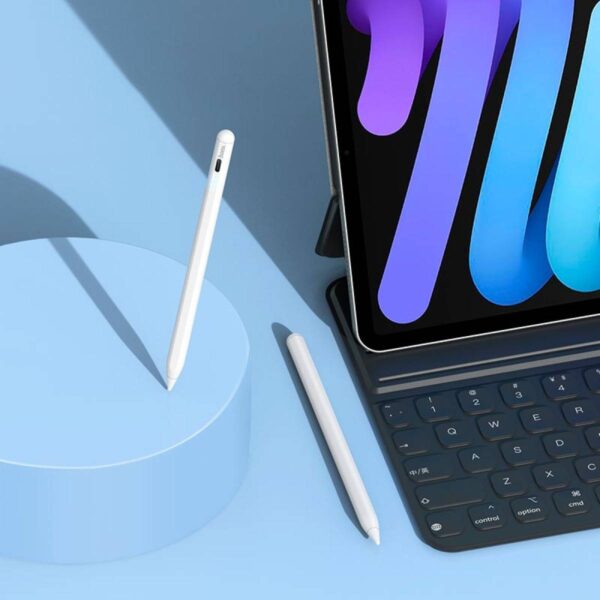 Hoco GM108 Smooth series fast charging capacitive pen for Pad white