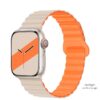 Hoco WA22 Flexible series magnetic silicone strap for iWatch(42/44/45/49mm) shades of navy blue