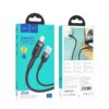 Hoco U117 Grand intelligent power-off charging data cable iP black