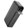 Hoco Q16 Friendly 22.5W fully compatible power bank(US/EU)(10000mAh) black