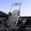 Hoco H18 Mighty one-button car holder(air outlet) black